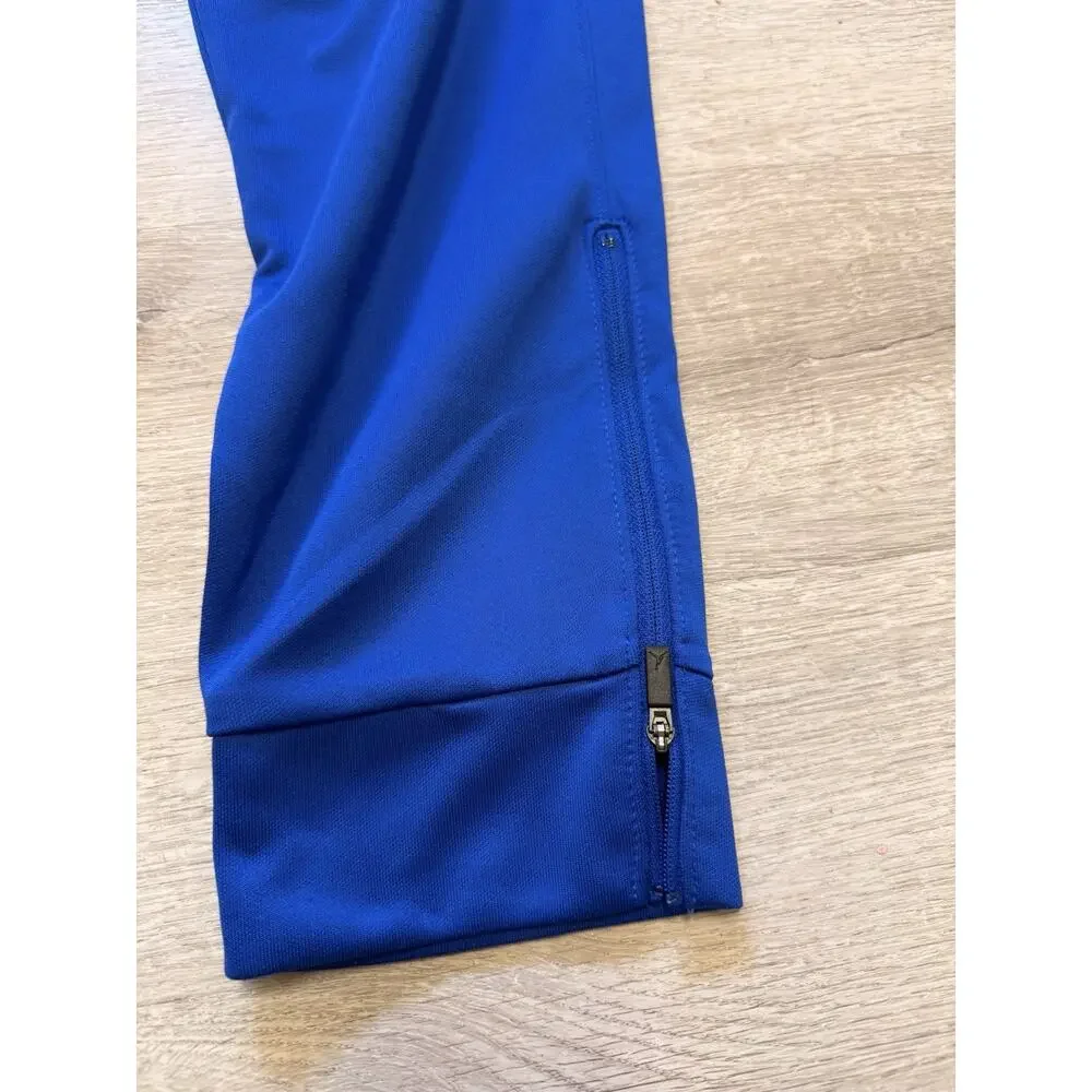 Jordan Flight Pants Blue & Black Men’s Size Small Zipper Bottom EuC